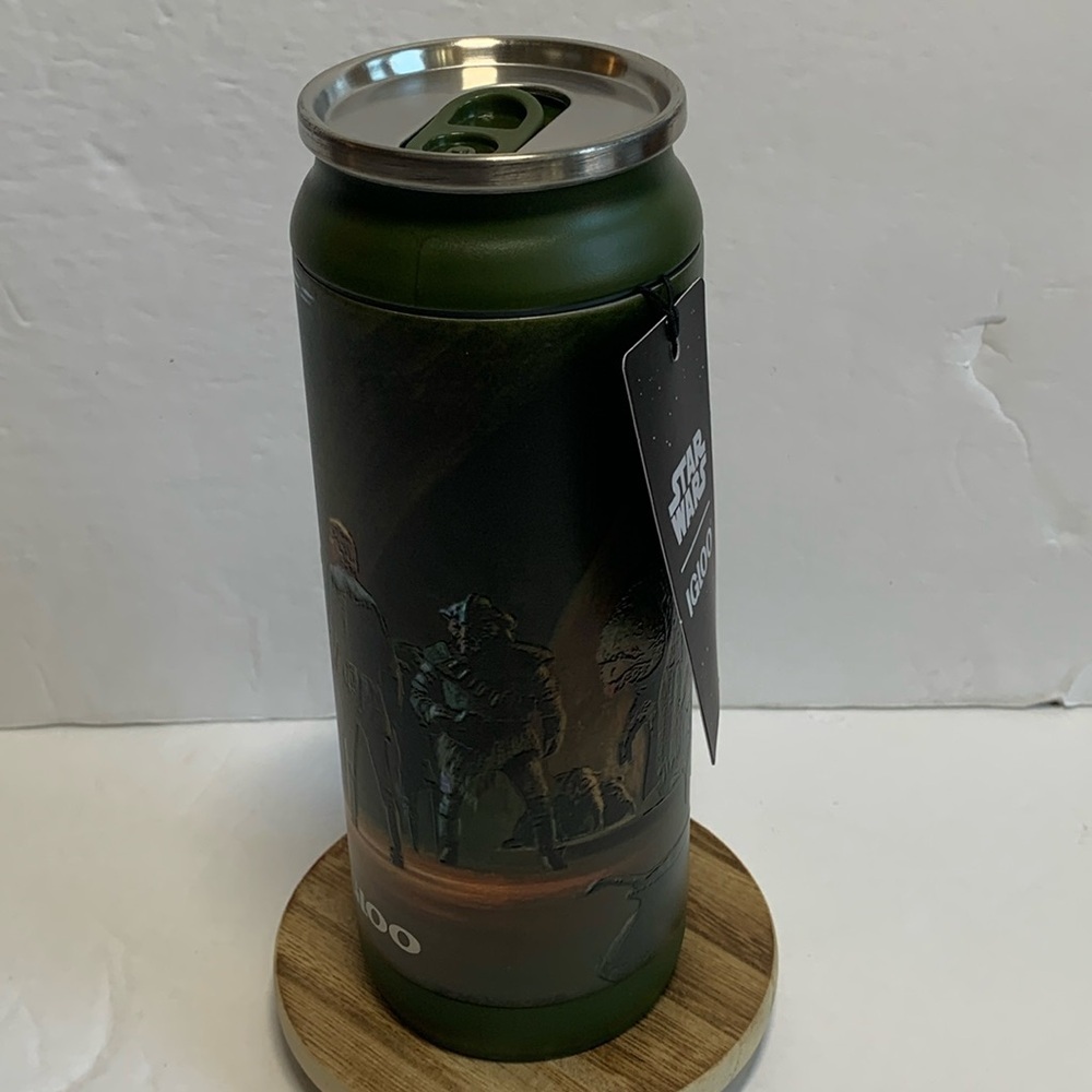 NWT Jabba The Hut Palace Star Wars 16 oz Can Insulated Igloo Tumbler - Picture 10 of 10